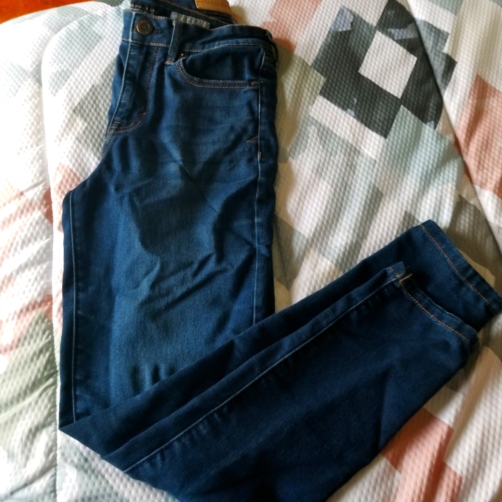 Girls blue jeans